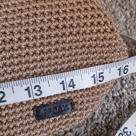 The Sak X Elliott Lucca Woven Nylon & Leather Trim Shoulder Bag - Picture 14 of 16